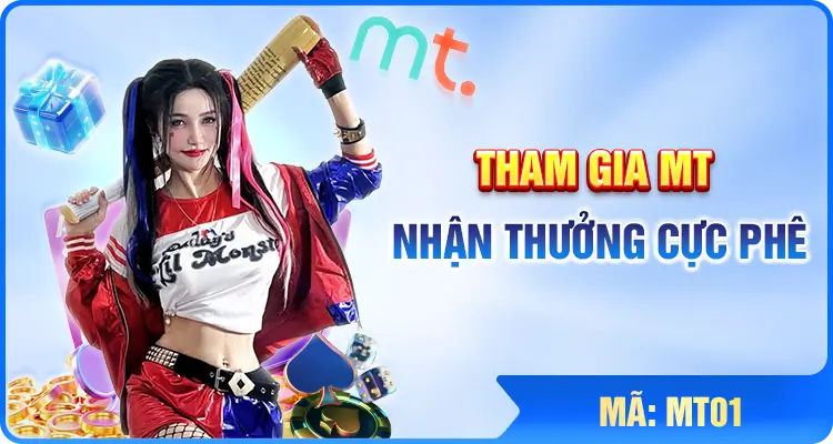 Tham gia sảnh MT tại 78WIN, nhận thưởng cực phê